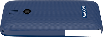 Кнопочный телефон Maxvi B110 (синий)