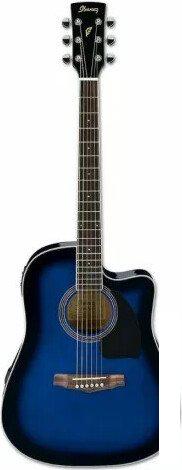 Электроакустическая гитара Ibanez PF15ECE-TBS