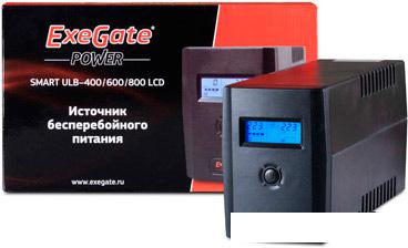 Источник бесперебойного питания ExeGate Power Smart ULB-600 LCD