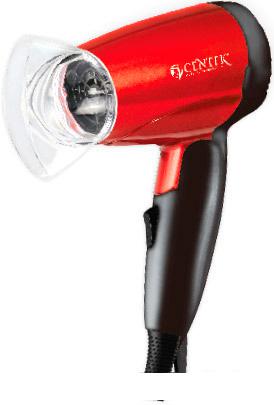 Фен CENTEK CT-2230 (красный/черный)