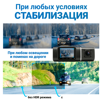Видеорегистратор-GPS информатор (2в1) TrendVision Proof 3CH GPS