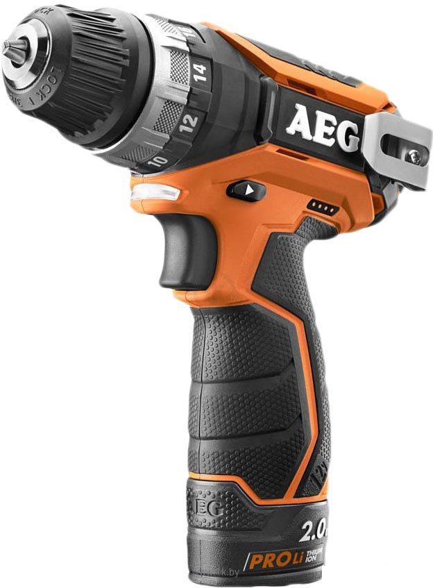 Дрель-шуруповерт AEG Powertools BS 12C2 LI-202B [4935448465]