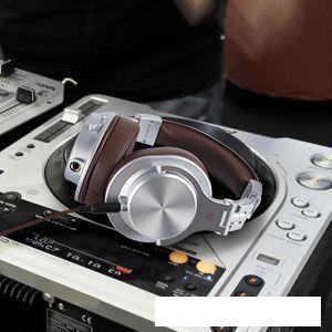 Наушники OneOdio A71 (серебристый/коричневый)