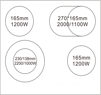 Варочная панель Weissgauff HV 642 BS