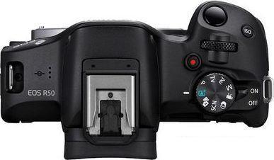 Беззеркальный фотоаппарат Canon EOS R50 RF-S 18-45mm F4.5-6.3 IS STM (черный)