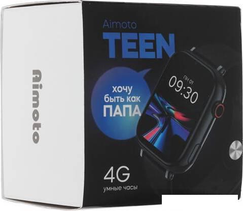 Детские умные часы Aimoto Teen (черный)