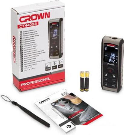Лазерный дальномер Crown CT44033