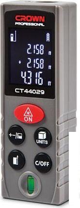 Лазерный дальномер Crown CT44029