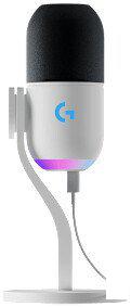 Проводной микрофон Logitech Yeti GX (белый)