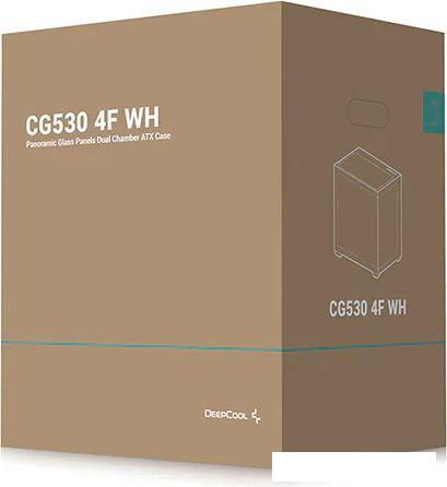 Корпус DeepCool CG530 4F WH R-CG530-WHADA4-G-1