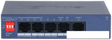 Управляемый коммутатор 2-го уровня Dahua DH-CS4005-4ET1GT-36