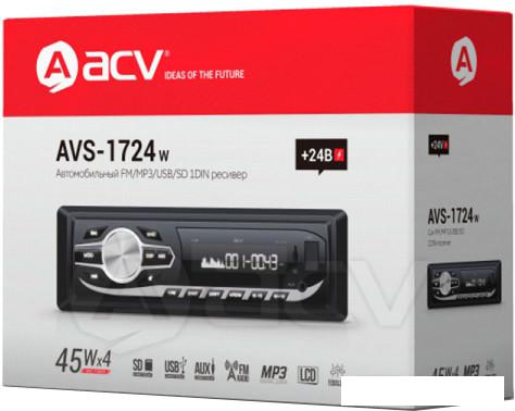 USB-магнитола ACV AVS-1724W
