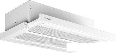 Кухонная вытяжка YOUQ Ami BT 1080 B 50 WH (белый)