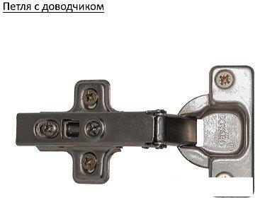 Готовая кухня ЭлиГард Виктория 1.5 (белый структурный рамка/дуб монтерей рамка/кашемир)