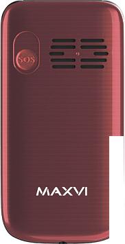 Кнопочный телефон Maxvi E8 (розовый)
