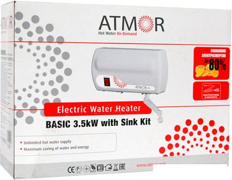 Водонагреватель Atmor Basic 3.5 кВт кухня