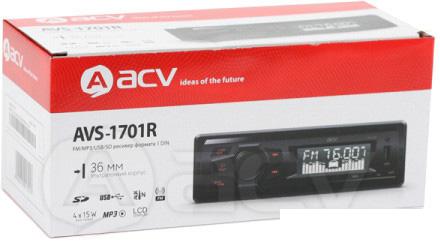 USB-магнитола ACV AVS-1701R