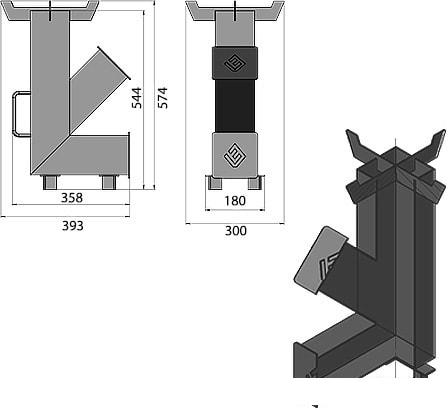 Печь Везувий Ракета 1