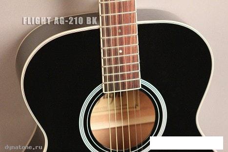 Акустическая гитара Flight AG-210 BK