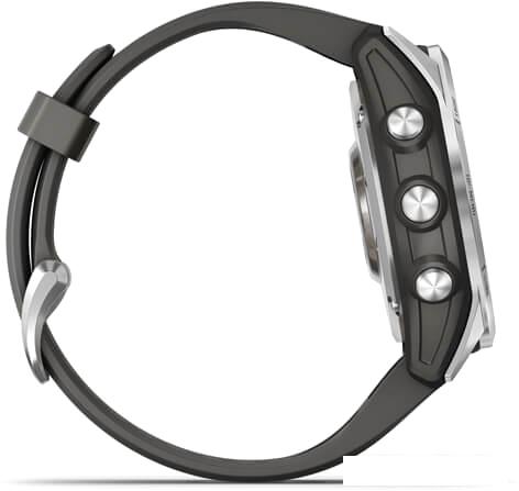 Умные часы Garmin Fenix 7S 42 мм (серебристый/графитовый)