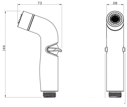 Гигиенический душ IDDIS 040SC2Fi20