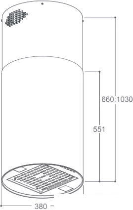 Кухонная вытяжка Zigmund & Shtain K 332.41 S