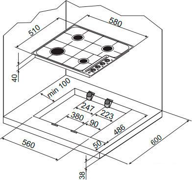 Варочная панель Hansa BHGA62039