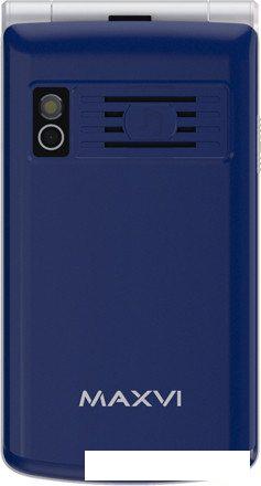 Телефон Maxvi E28 (синий)