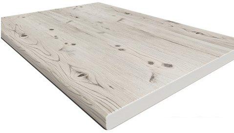 Готовая кухня Интерлиния Мила Лайт 1.2x1.7 (серебристый-бетон-бискайская сосна)