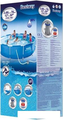 Каркасный бассейн Bestway 56416 (366x76)