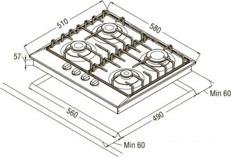 Варочная панель Schaub Lorenz SLK GB6520