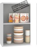 Шкаф навесной Кортекс-мебель Корнелия Мара ВШ60 (красный)