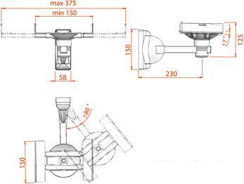 Кронштейн Electric Light КБ-01-18