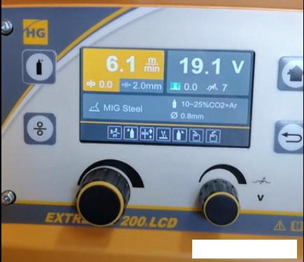 Сварочный инвертор HUGONG Extremig 200 III LCD