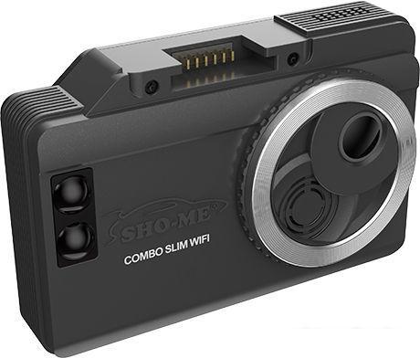 Видеорегистратор-радар детектор (2в1) Sho-Me Combo Slim WiFi