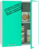 Шкаф навесной Кортекс-мебель Корнелия Мара ВШ60 (красный)