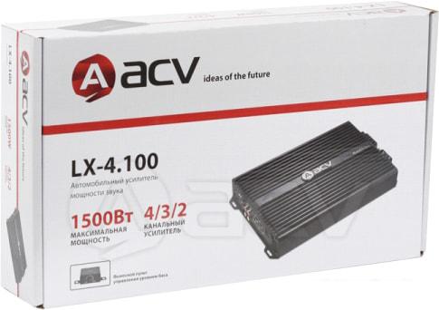Автомобильный усилитель ACV LX-4.100