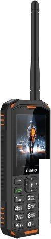 Телефон Olmio X15 (черный/оранжевый)