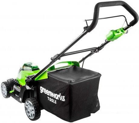 Колёсная газонокосилка Greenworks G40LM41K4 (с АКБ 4 Ah)
