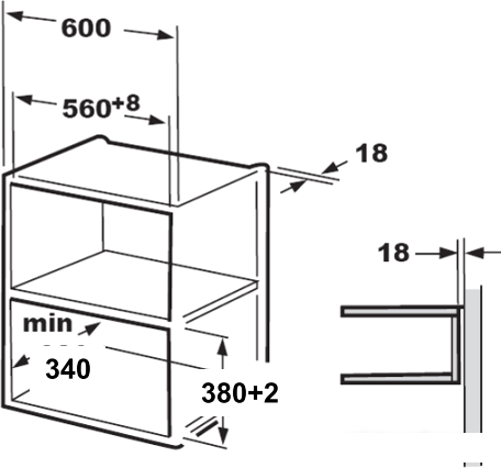 Микроволновая печь Hansa AMM20BESH