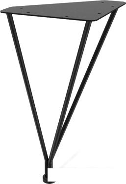 Журнальный столик Sheffilton SHT-TU29/H36/ЛДСП 60 (черный муар/камень пьетра гриджио черный)