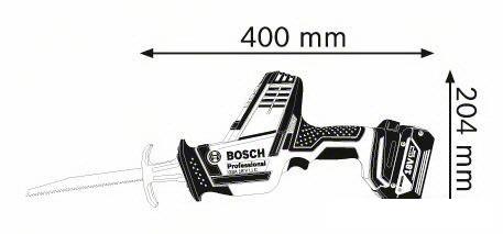 Сабельная пила Bosch GSA 18 V-LI C Professional [06016A5001]
