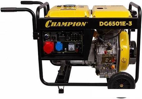 Дизельный генератор Champion DG6501E-3