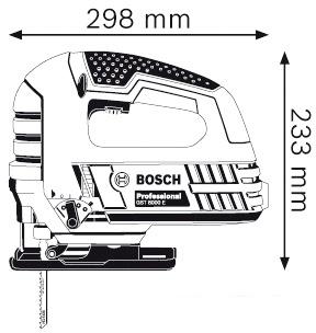 Электролобзик Bosch GST 8000 E Professional