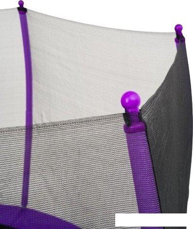 Батут Calviano Outside Master Purple 252 см - 8ft (внешняя сетка, с лестницей)