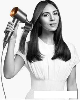 Фен Dyson HD08 Supersonic (с переходником на евровилку, берлинская лазурь/медный)