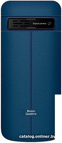 Кнопочный телефон BQ-Mobile BQ-2455 Boom Quattro (синий)