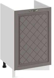 Шкаф напольный Трия Бьянка 1Н5М (дуб серый)