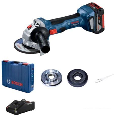 Угловая шлифмашина Bosch GWS 180-LI Professional 06019H90R1 (с 1-м АКБ, кейс)