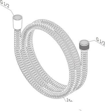 Душевой шланг AM.PM F0415D00